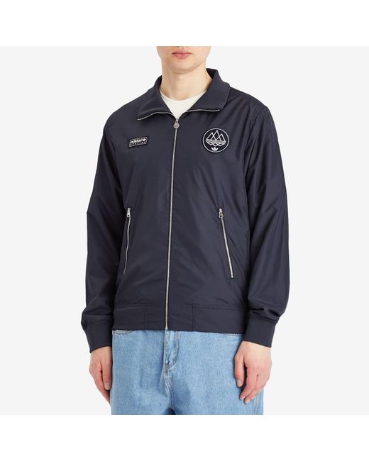 adidas Hudswell Spzl Jacket in Blue for Men | Lyst