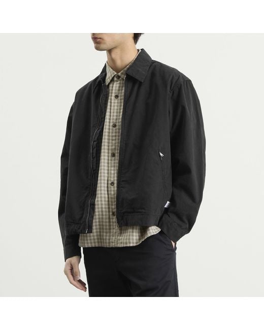 Norse Projects Black Raabjerg Canvas Jacket for men