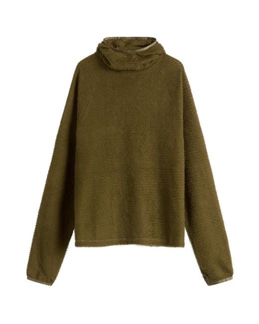 Purple Mountain Observatory Green Polartec Hoody Presented By End for men