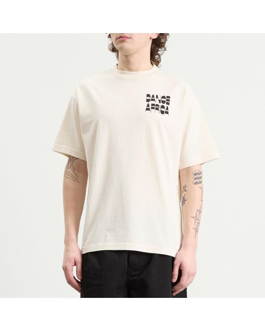 TGB White Dance Africa T-Shirt for men