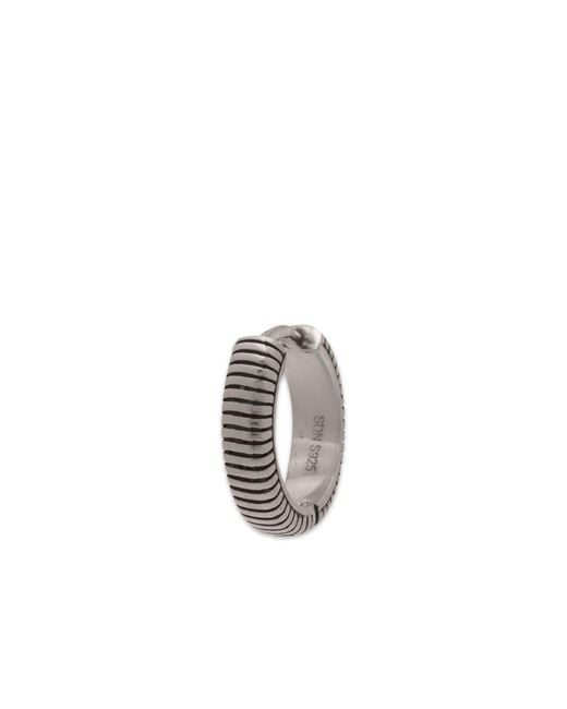 Serge Denimes Metallic Lasso Earring for men