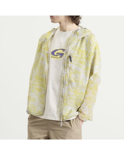 Gramicci Yellow Flyweight Hooded Jacket for men