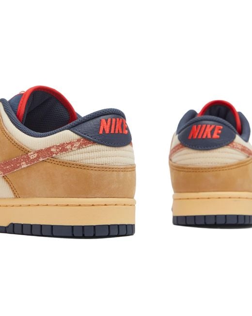 Nike Brown Dunk Low Sneakers Sand Drift Wheat for men