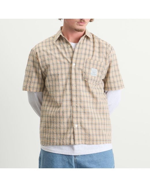 Butter Goods Natural Equipment Short Sleeve Shirt for men
