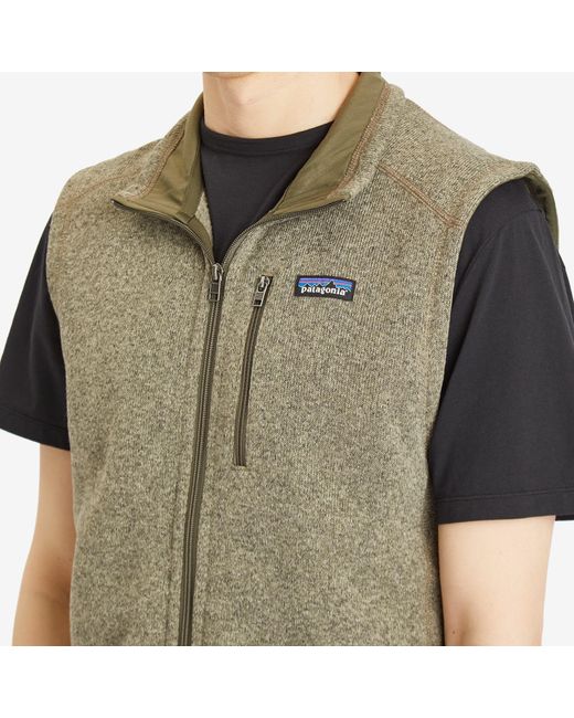 Patagonia Green Better Sweater Fleece Vest for men