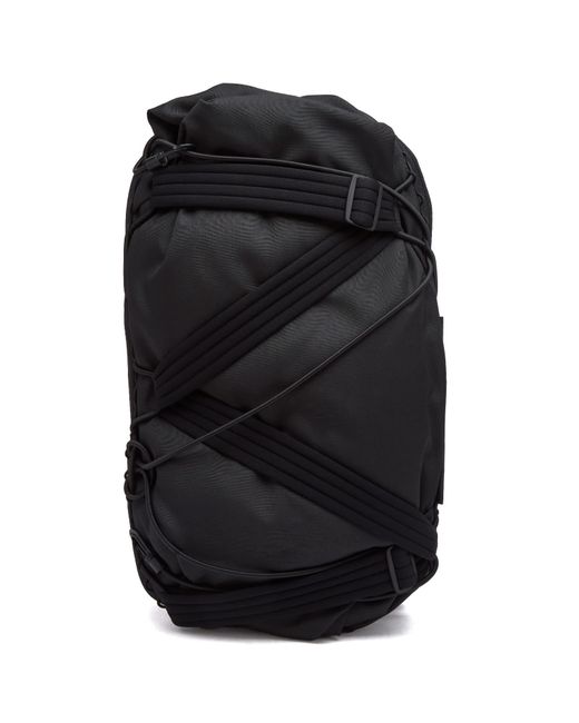 Côte&Ciel Black Ladon Braided Backpack