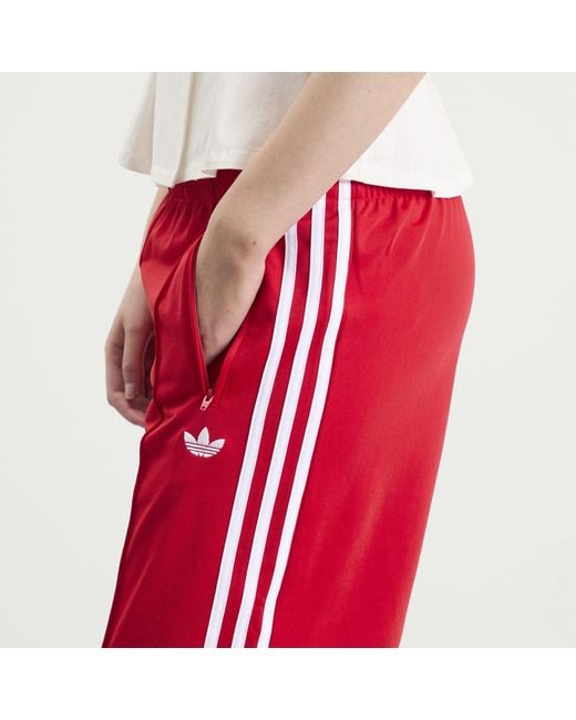 Adidas Red Firebird Loose Track Pant