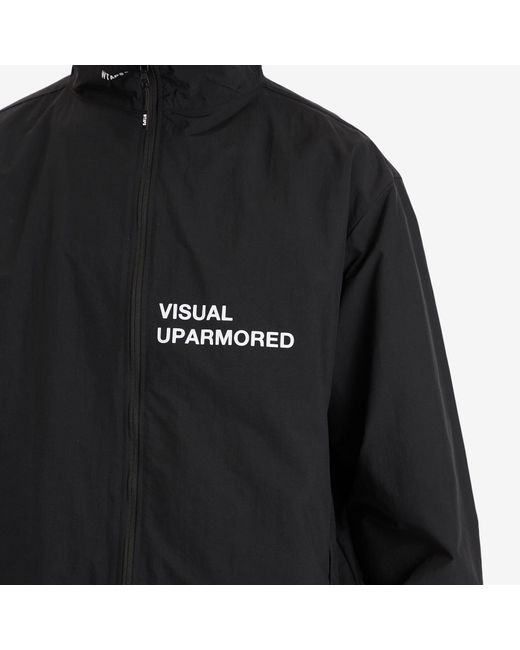 (w)taps Black Pertex Track Jacket for men