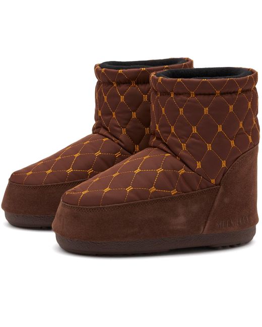 Moon Boot Brown Icon Low Quilted Boots