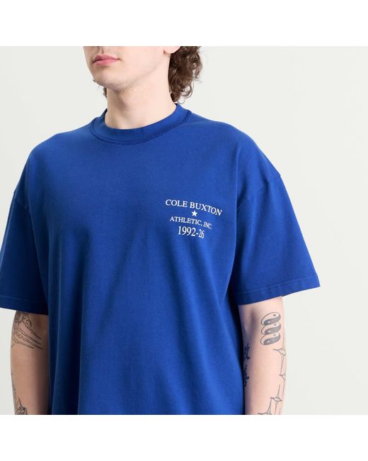 Cole Buxton Blue Athletic Inc T-Shirt for men