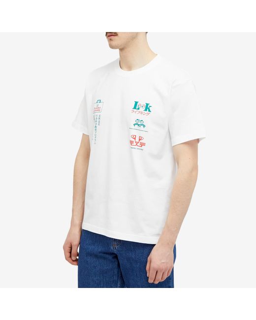 Garbstore White Partnership T-Shirt for men