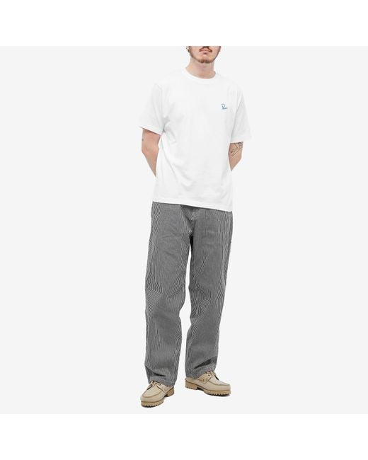 Carhartt WIP Terrell Hickory Stripe Single Knee Pant in Gray for