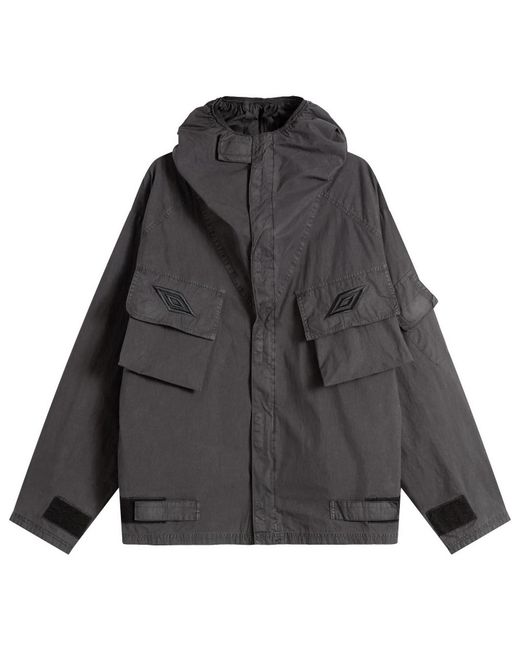 Umbro by Slam Jam Black Mid Field Jacket for men