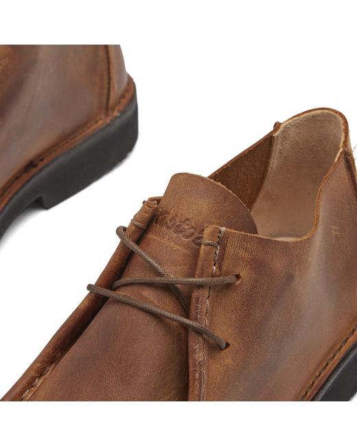 Astorflex Brown Beenflex Leather Shoe for men