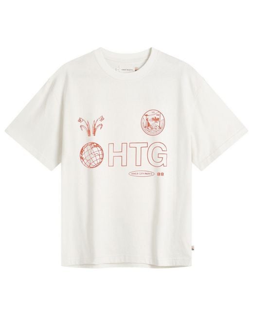 Honor The Gift White Inner City Parks T-Shirt for men
