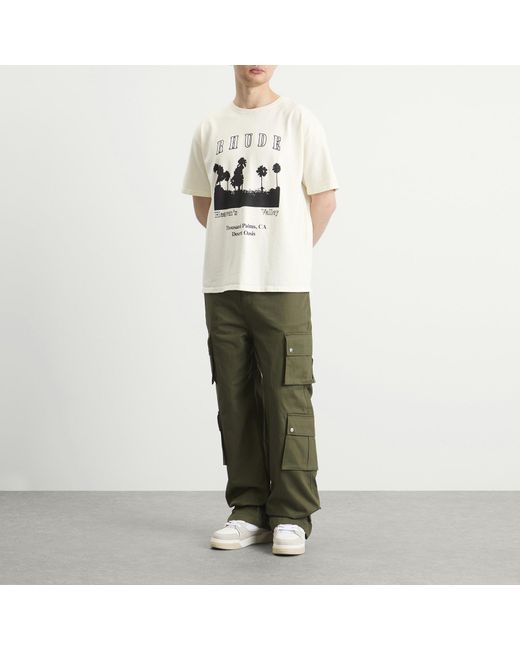 Rhude Green Desert Cargo Pant for men