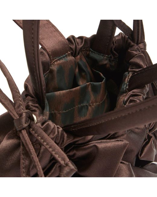 Damson Madder Brown Frilly Alani Bag Presented By End