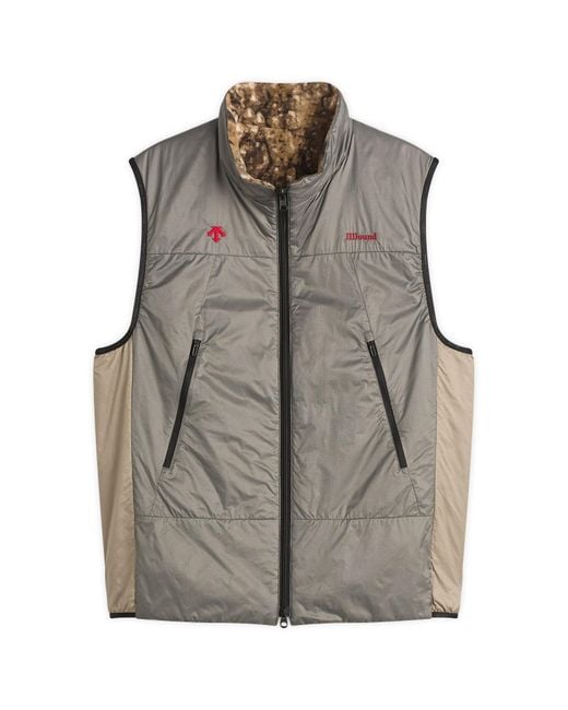 Descente Allterrain X Jjjjound Reversible Vest in Grey for Men