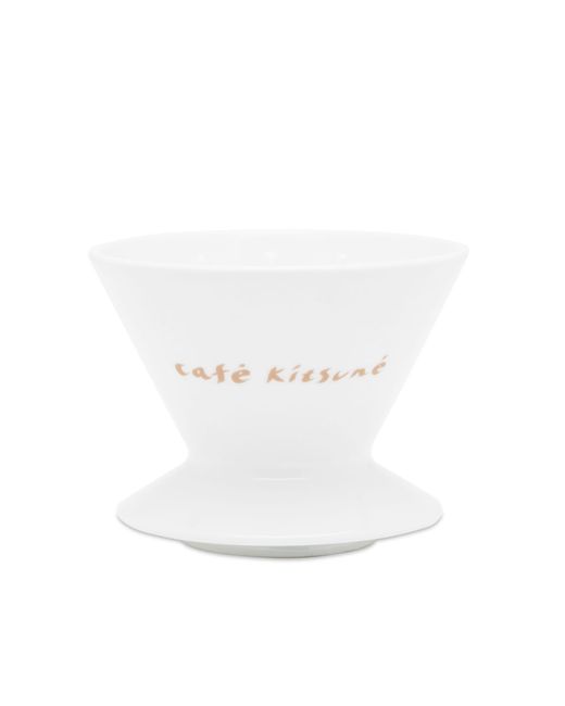 Maison Kitsuné White Cafe Kitsune X Kihara Dripper for men