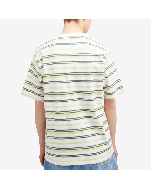 Dickies Natural Glade Spring Stripe T-Shirt for men