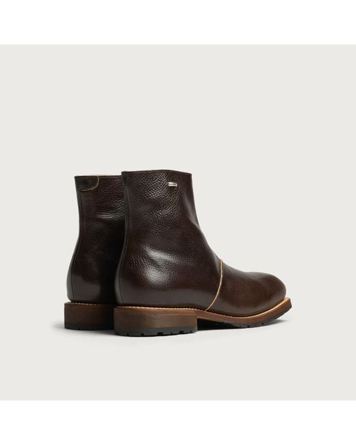 Our Legacy Black Leather Engine Boot for men