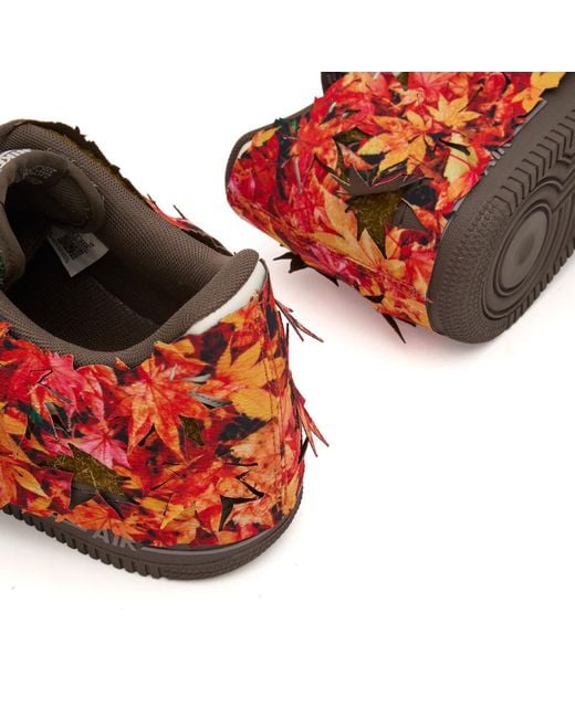 Nike Red Air Force 1 '07 Lx Sneaker for men