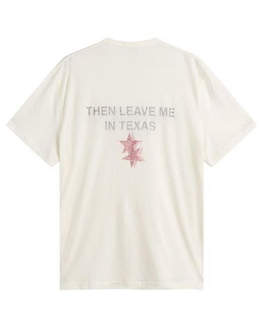 Cole Buxton Natural Paris Texas T-Shirt for men
