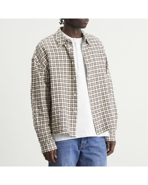 Studio Nicholson Multicolor Nostra Cotton Check Shirt for men