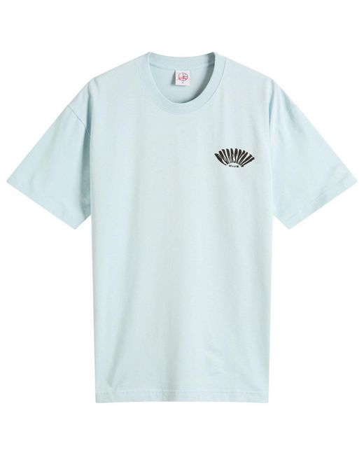 POLAR SKATE Blue Skate Club T-Shirt for men