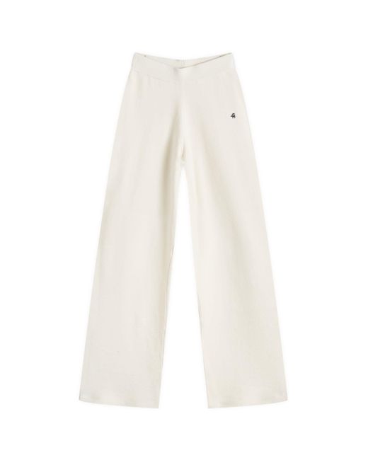 4th & Reckless White Cleo Knitted Sweatpants