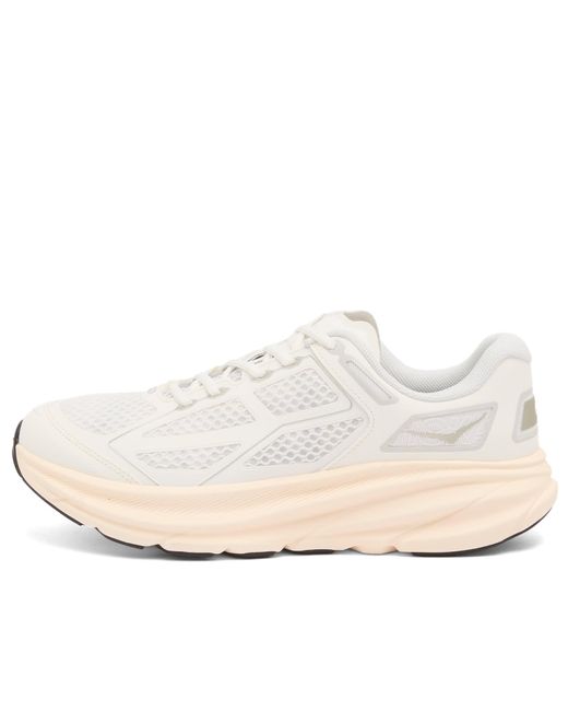 Hoka One One White U Clifton One9 Sneaker