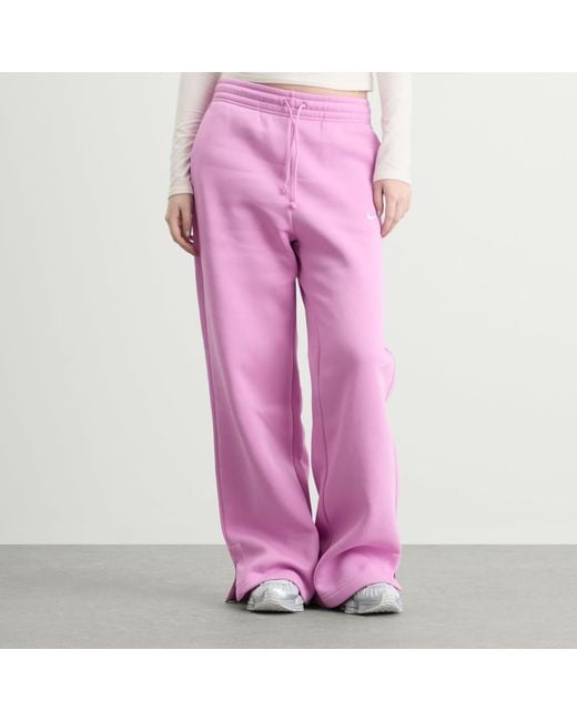 Nike Pink Nsw Phoenix Sweatpants