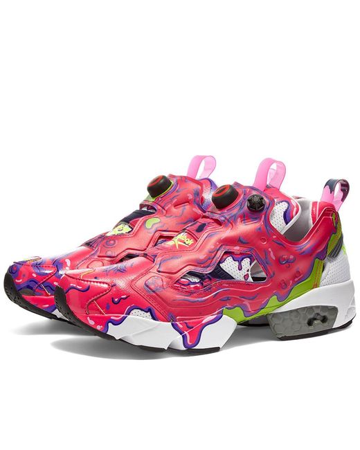 Reebok Pink X Ghostbusters Instapump Fury Mu Sneakers for men