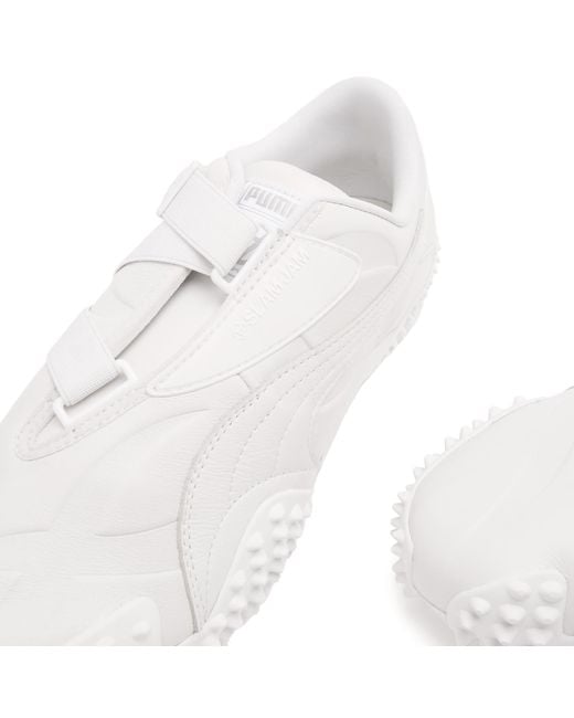 PUMA White X Slam Jam Mostro Deboss Sneaker for men