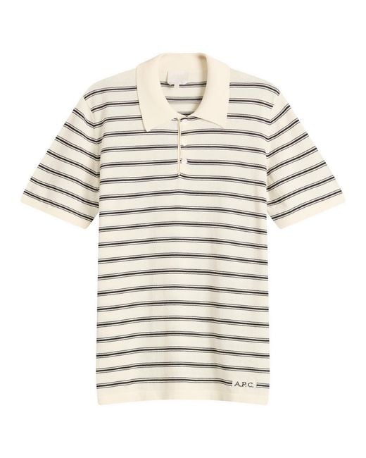 A.P.C. Natural Polo Shirt for men