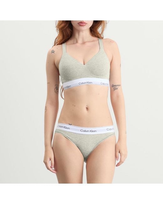 Calvin Klein White Icon Bikini Brief