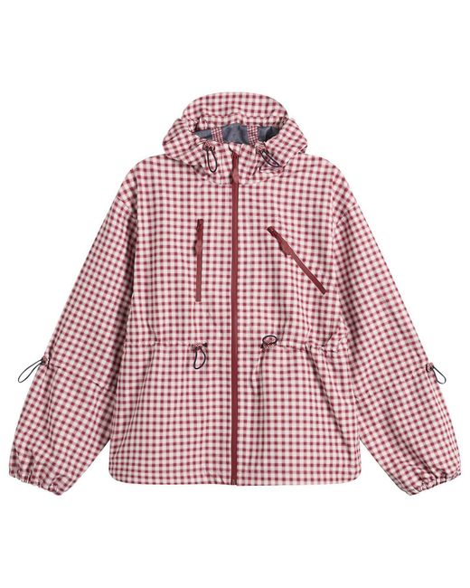 Damson Madder Red End. Exclusive Matilda Raincoat