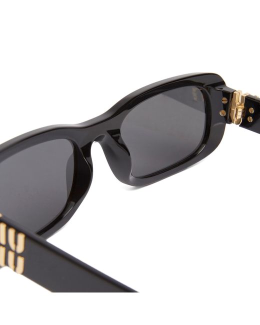 Miu Miu Gray 0Mu 08Zs Sunglasses