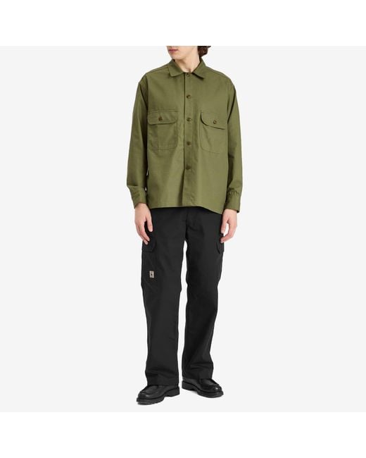 Randy's Garments Green Overshirt for men