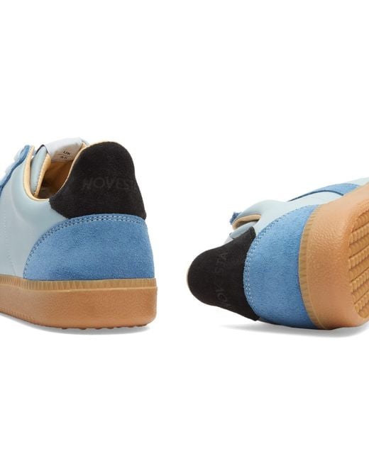 Novesta Blue Gat Leather Sneakers for men