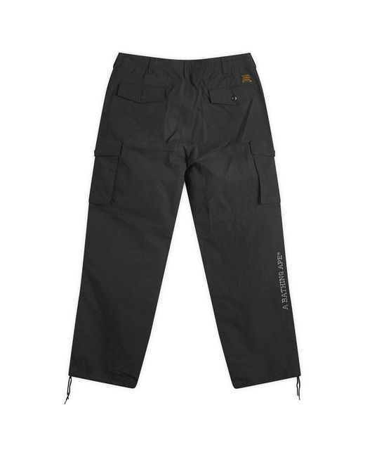 A Bathing Ape Gray Ripstop 6 Pocket Regular Fit Pants for men