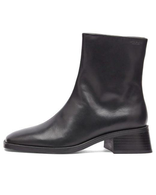 Vagabond Black Blanca Leather Ankle Boot