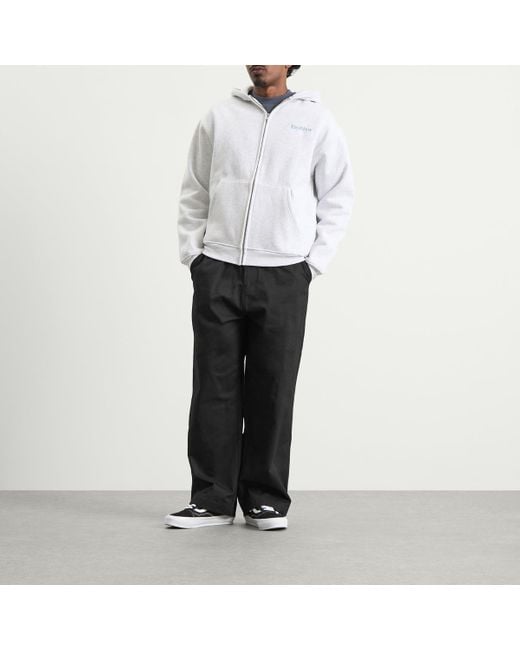 Butter Goods Gray Wide Leg Pants for men