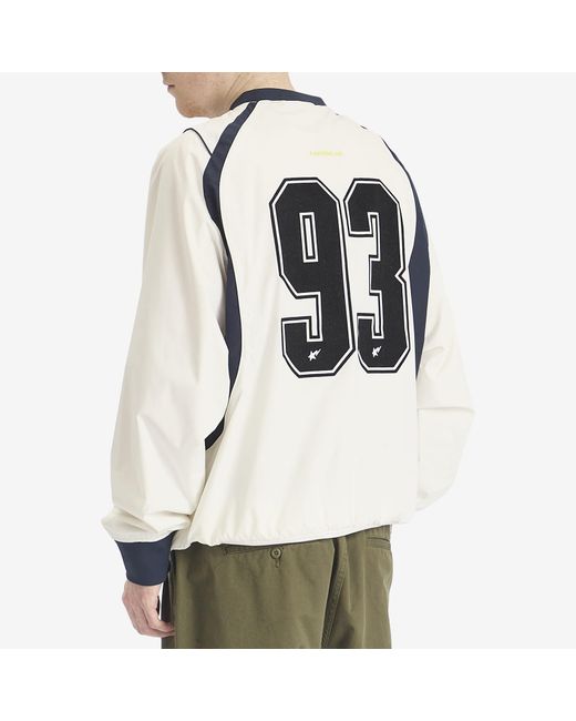 A Bathing Ape Natural Multi Logo Relaxed Fit Pullover for men