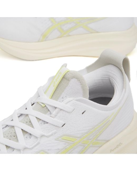 Asics White Gel-Nimbus 27