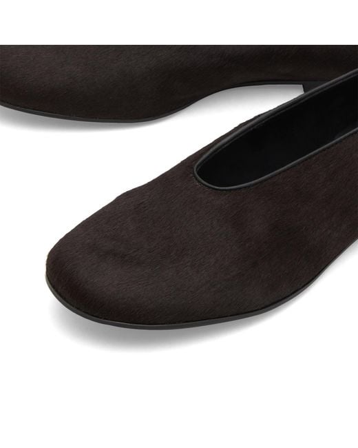 Vagabond Black Vagabond Aleya Pony Hair Leather Ballet