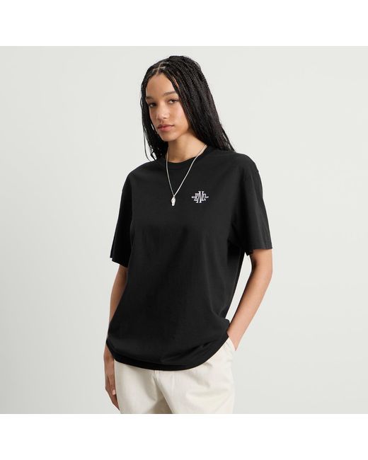 END. Black Monogram T-Shirt