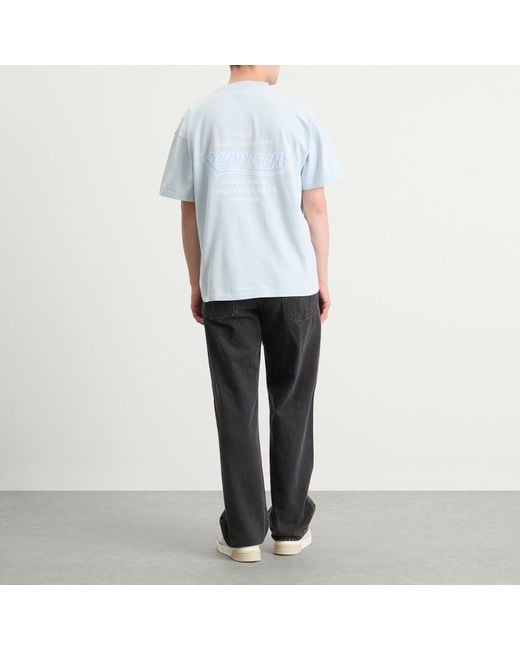 Represent Blue Showcasing T-Shirt for men