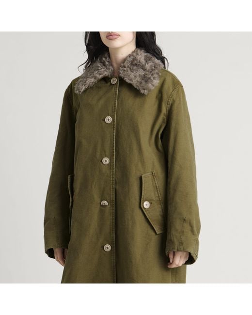 Our Legacy Green Tundra Coat