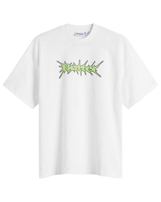 Butter Goods White Nail Logo T-Shirt for men
